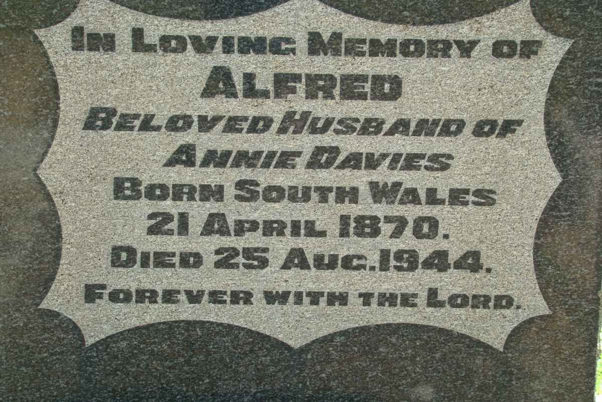 DAVIES Alfred 1870-1944