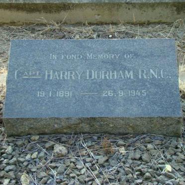 DURHAM Harry 1891-1945