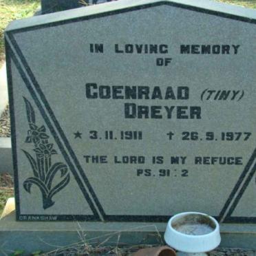 DREYER Coenraad 1911-1977