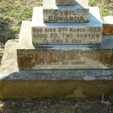EDWARDS Cyril -1923