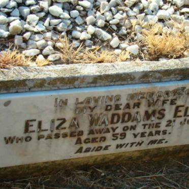 ELLIS Eliza Waddams -1953