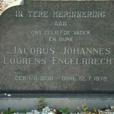 ENGELBRECHT Jacobus Johannes Lourens 1890-1979