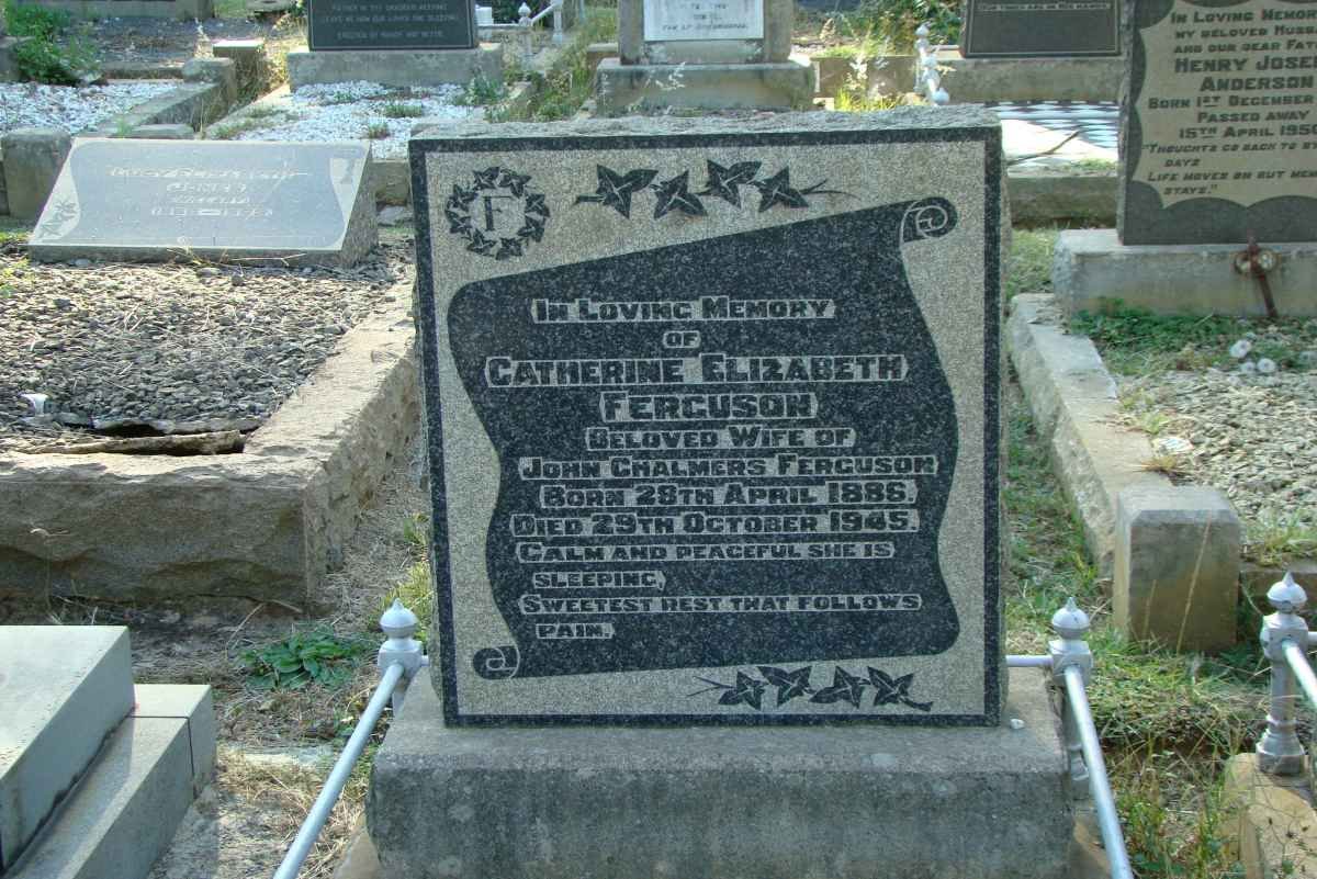 FERGUSON Catherine Elizabeth 1886-1945