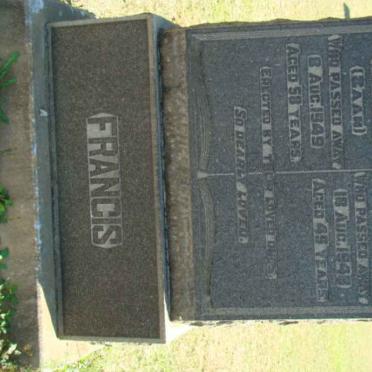 FRANCIS Glavis -1949 &amp; Alice -1949