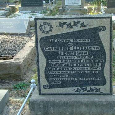 FERGUSON Catherine Elizabeth 1886-1945