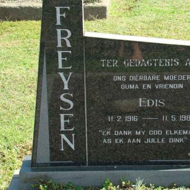 FREYSEN Edis 1916-1984