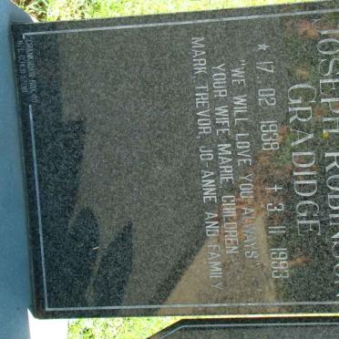 GRADIDGE Joseph Robinson 1938-1993