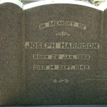 HARRISON Joseph 1868-1949