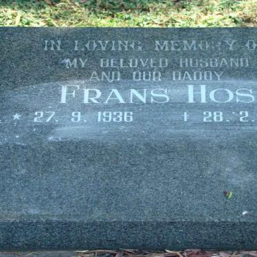 HOS Frans 1936-1987
