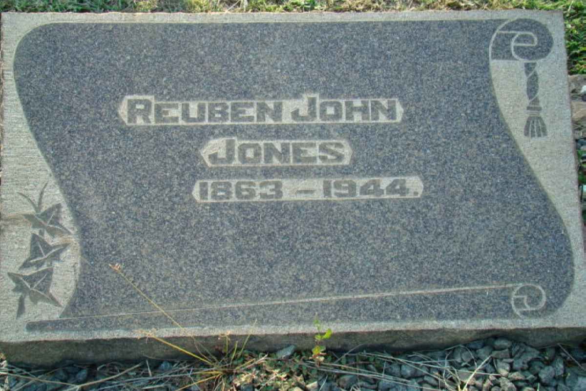 JONES Reuben John 1863-1944