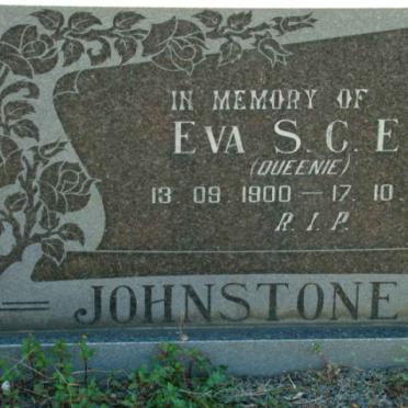 JOHNSTONE Eva S.C.E. 1900-1988