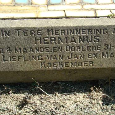 KOEKEMOER Hermanus -193?
