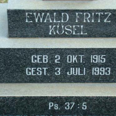 KUSEL Ewald Fritz 1915-1993