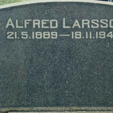 LARSSON Alfred 1889-1948