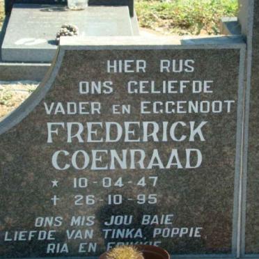 LAAS Frederick Coenraad 1947-1995
