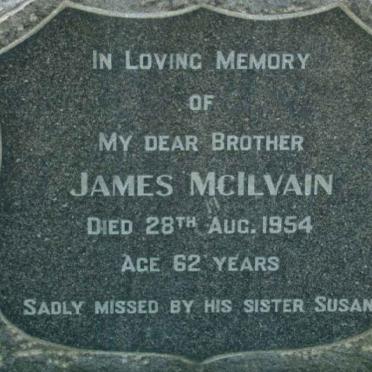 McILVAIN James -1954