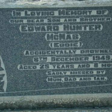McNAB Edward Hunter -1949