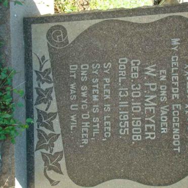 MEYER W.P. 1908-1955