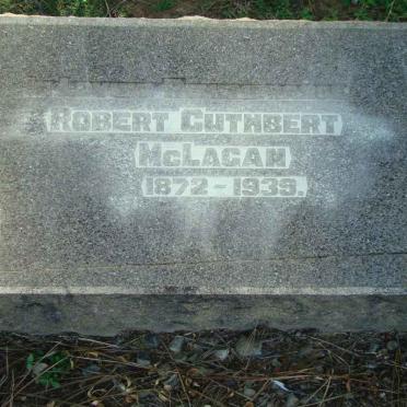 McLAGAN Robert Cuthbert 1872-1939