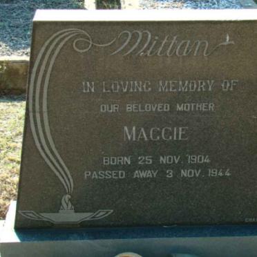 MITTAN Maggie 1904-1944