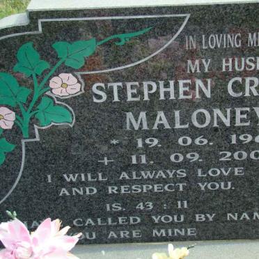 MALONEY Stephen Craig 1967-2002
