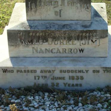 NANCARROW James Burke -1935