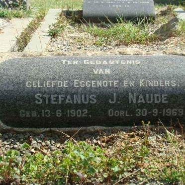 NAUDE Stefanus J. 1902-1969