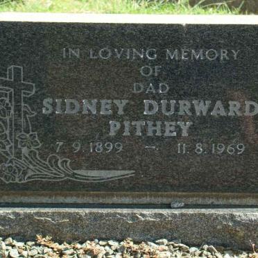 PITHEY Sidney Durward 1899-1969