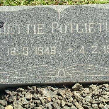 POTGIETER Hettie 1948-1950