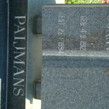 PAIJMANS Conny 1912-1994