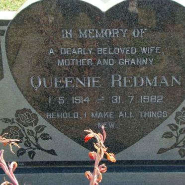 REDMAN Queenie 1914-1982