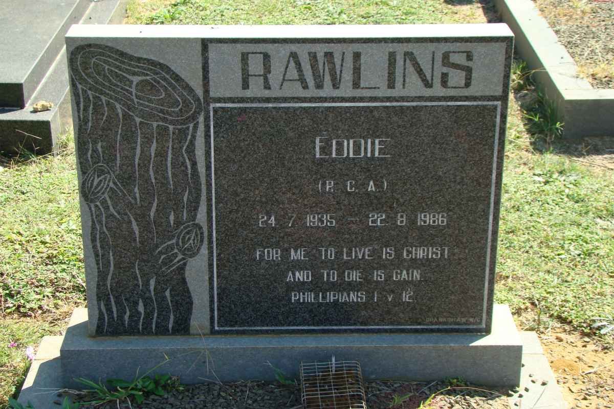RAWLINS R.C.A. 1935-1986