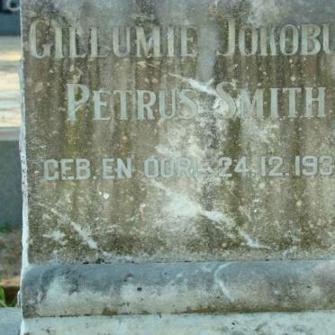SMITH Gillumie Jokobus Petrus 1936-1936