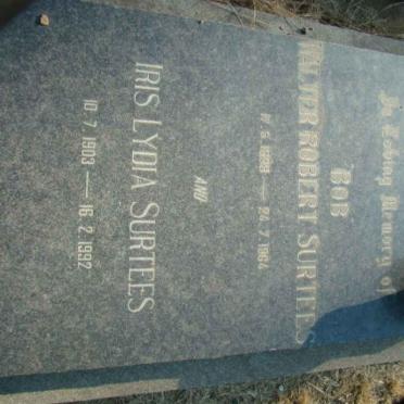 SURTEES Walter Robert 1899-1964 &amp; Iris Lydia 1903-1992