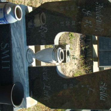 SMIT Frederick J.R. 1964-1987 &amp; Stella L. 1944-