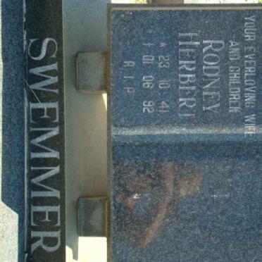 SWEMMER Rodney Herbert 1941-1992