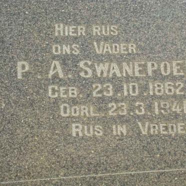SWANEPOEL P.A. 1862-1941