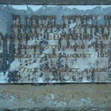 SWANN Albert Edward 1902-1952