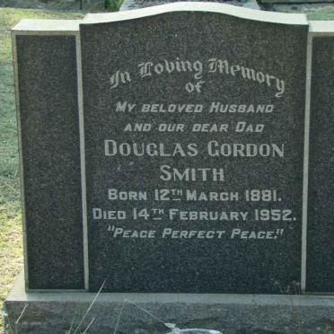 SMITH Douglas Gordon 1881-1952