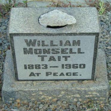 TAIT William Monsell 1883-1960