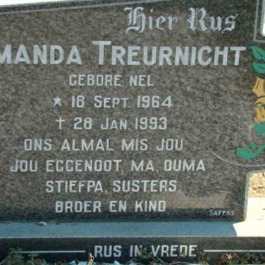 TREURNICHT Amanda nee NEL 1964-1993