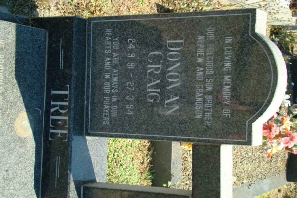TREE Donovan Craig 1991-1994