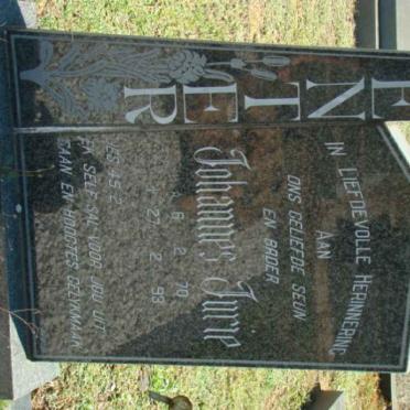 VENTER Johannes Jurie 1970-1993