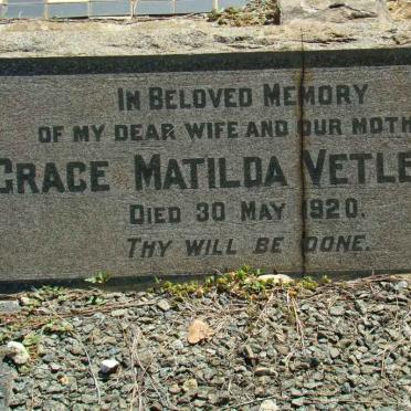 VETLESEN Grace Matilda -1920