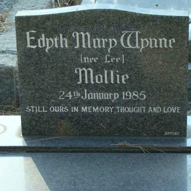 WYNNE Edyth Mary nee LEE -1985