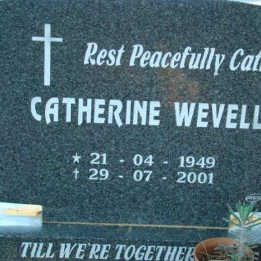 WEVELL Catherine 1949-2001