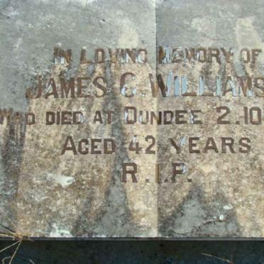WILLIAMSON James G.  -1955
