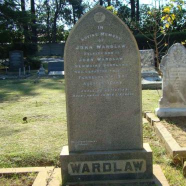 WARDLAW John -1907
