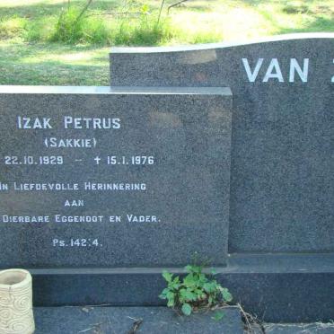 ZYL Izak Petrus, van 1929-1976