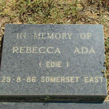 ? Rebecca Ada -1986